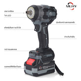 800NM lithium battery impact wrench